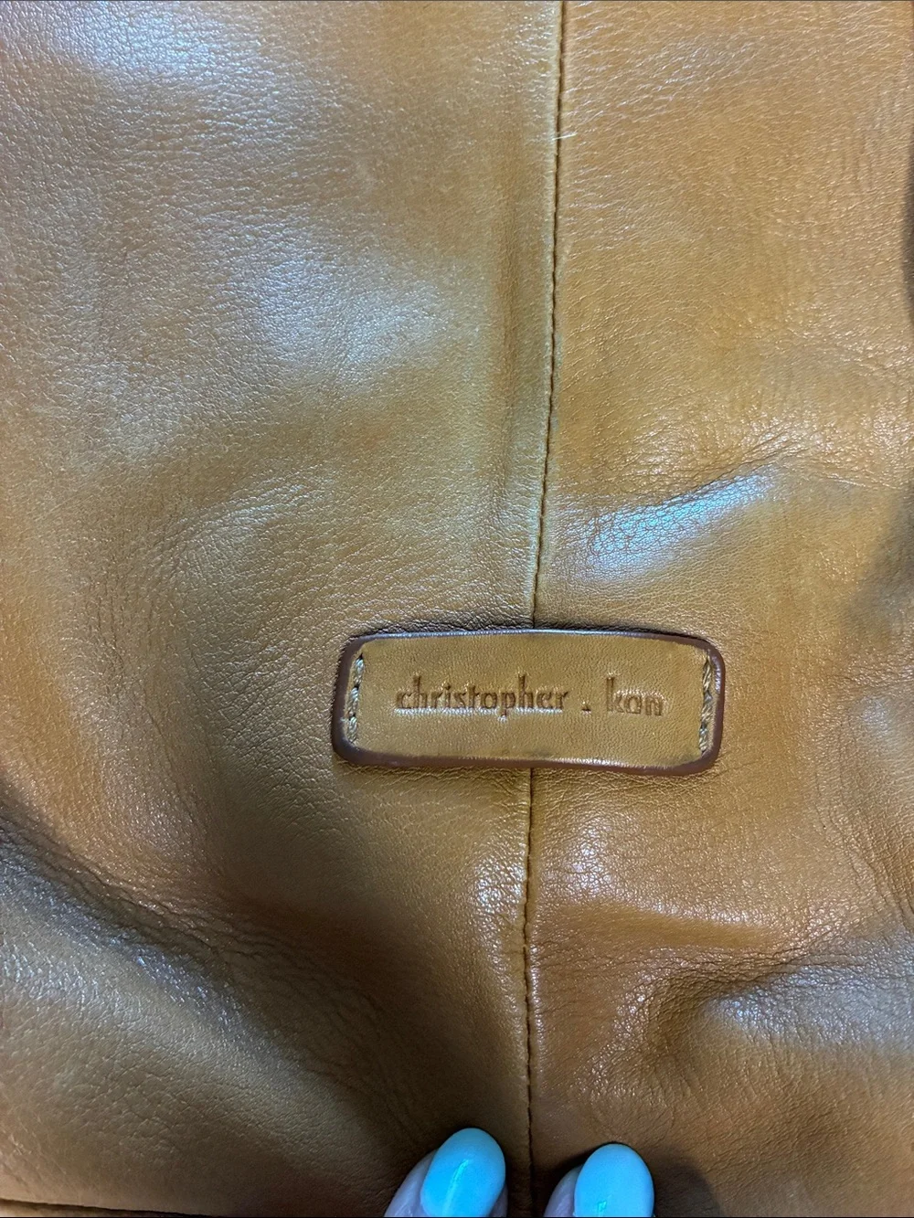 Christopher Kon spacious cognac
